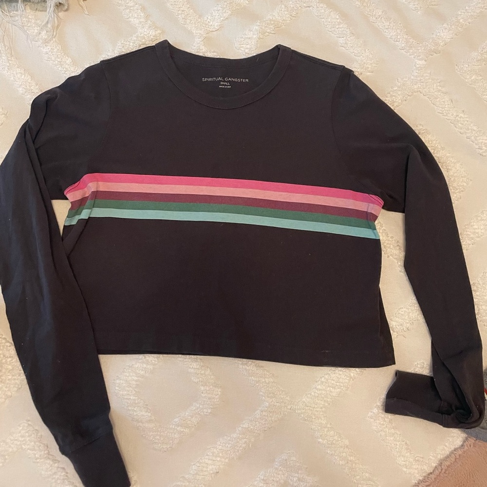 Spiritual gangster long sleeve top